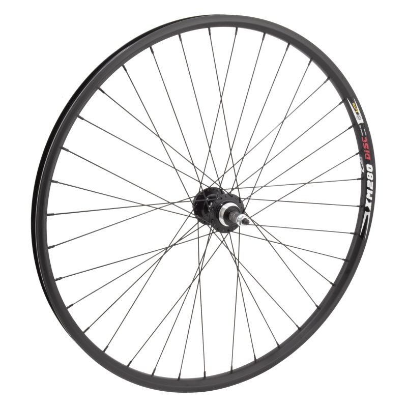 Wheel Master 29" Alloy Mountain Disc Double Wall Wheel - Rear 29 622x21 Wei XM280 Black 36 WMMT3400 5-7sFW 6B BO Black 135mm 14gBK