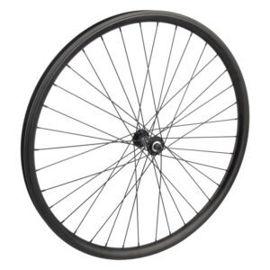 Wheel Master 27.5" Alloy Mountain Double Wall Wheel - Front 27.5 584x25 HD BK/BK-MSW 36 WM MT5000 QR Black 100mm SS13gBK
