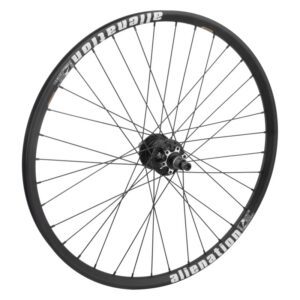 Alienation Fugazi Wheel - Rear 24 507x23 Mischief G69 TCS 2.0 Matte Black Bk-Msw 36 AN Evader 1sp Cassette 16T 6B Bolt Type M10x1 Seal Bl...