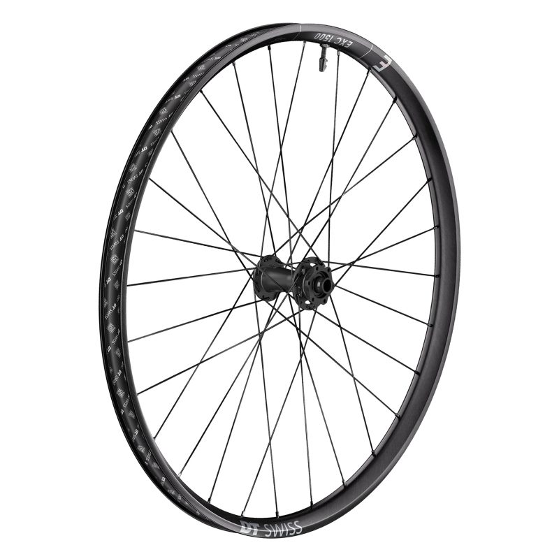 DT Swiss EXC 1500 Classic Wheel - Front 29 622x30 EXC1500 110x15mmTA 6B Tbls Black Boost