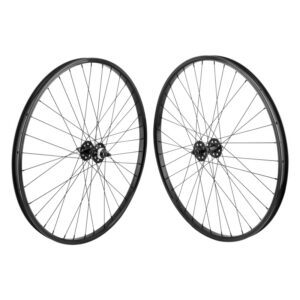SE Bikes 29in Wheel Set - Pair 29 622x24 Black 36 1s FF Seal 3/8 Black 110mm DTI2.0BK