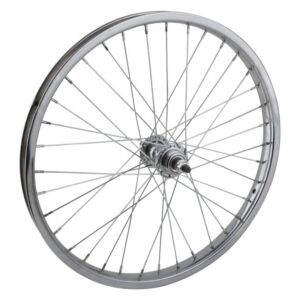 Wheel Master 20" Steel Juvenile Wheel - Rear 20x1.75 406x25 Steel Chrome 36 Steel FW 1sp 110mm 14gUCP