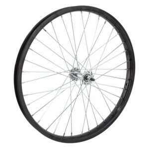 Wheel Master 20" Steel Juvenile Wheel - Front 20x1.75 SF Black