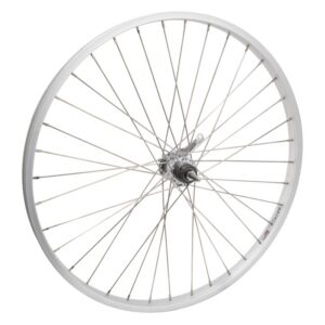Wheel Master 26" Alloy Cruiser/Comfort Wheel - Rear 26x1.75 559x25 Alloy Silver 36 Shi CB 110mm 12gSS w/TRIM Kit