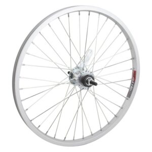 Wheel Master 20" Alloy BMX Wheel - Rear 20x1.75 406x19 Alloy Silver 36 KT CB 110mm 14gUCP w/TRIM Kit