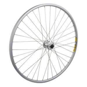 Wheel Master 700C/29" Alloy Hybrid/Comfort Disc Double Wall Wheel - Front 700x35 622x19 Wei ZAC19 Silver 36 Alloy 6B Qrsl SS2.0SL
