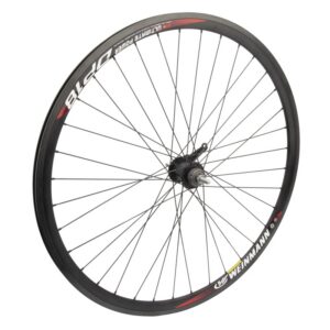 Wheel Master 700C Alloy Coaster Brake Double Wall Wheel - Rear 700 622x12 Wei DP18 Black Nmsw 36 Shi CB Black 110mm DTI2.0BK w/TRIM Kit