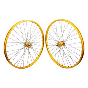 Black Ops DW1.1 Wheelset - Pair 29 622x24 Gold 36 Bk-Ops MX1100co 1s FF Seal 3/8 Gold 110mm DTI2.0BK