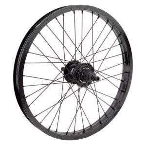 Alienation Pariah Wheel - Rear 18 355x27 Black Sheep Black Nmsw 36 AN Rush V3 Freecoaster 9T Rhd 14mm Matte Black 110mm SS2.0BK 12mmBK-BRASS