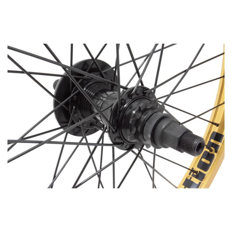 Alienation Trooper Wheel - Pair 20 406x27 Felon Gold Nmsw 36 AN Illuminati 9T Rhd 3/8-FT 14mm-RR Black 110mm SS2.0BK 16mmBK-BRASS w/FT&RR...