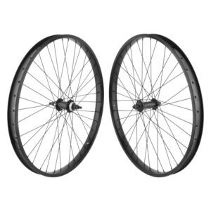 SE Bikes 26in Wheel Set - Pair 26x1.75 559x32 Blocks FLYER(22) Black Nmsw 36 1s FW LOOSE(F) SEAL(R) 3/8 Black 110mm SS2.0BK
