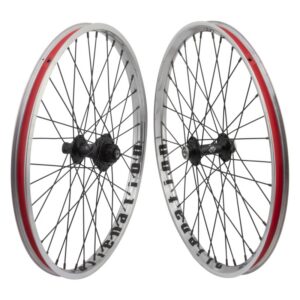 Wheel Master 20" Alloy Mini BMX Wheel - Pair 20x1-1/8 451x23 AN OS20 Mischief Malice G69 TCS 2.0 Polished Nmsw-F Msw-R 36 Bk-Ops MX3200 1...