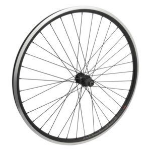 Wheel Master 700C/29" Alloy Hybrid/Comfort Double Wall Wheel - Rear 700x35 622x25 HD Black Msw 36 WM MT5010 8-11MT QR Black 135mm SS13gBK