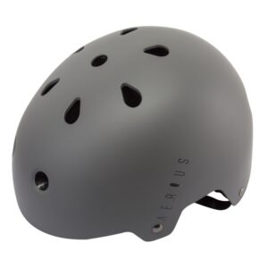 Aerius Skid Lid Helmet - Skate S/M Grey