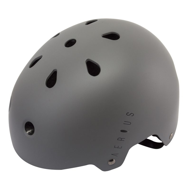 Aerius Skid Lid Helmet - Skate L/XL Grey