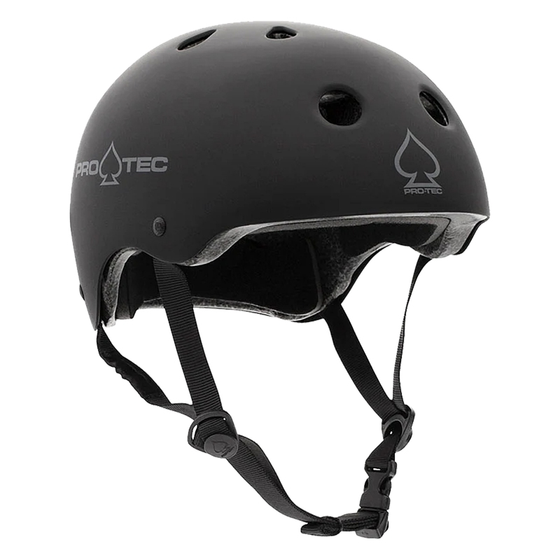 Protec Classic Skate Helmet - Cert LG Matte Black