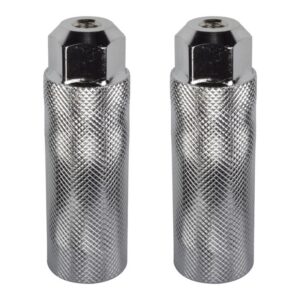 Black Ops Lead Foot Pegs - L-Foot Steel Chrome 33x3/8-26