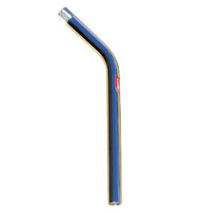 S&M 7/8" S&M Old School Lay Back Seat Post 14" Chrome