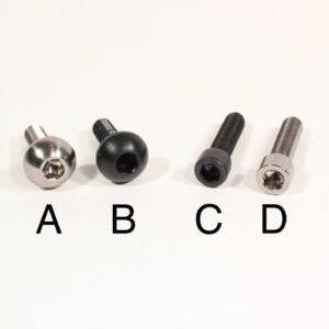 Profile Racing AC-2 BMX Hub Axle Bolts 3/8"(10mm)