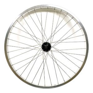 S&M 29" Covid Cruiser Front Wheel Silver w/black Hub