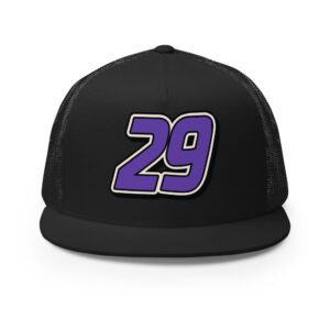 29ers Race 29 Trucker Hat - Night Purple - front