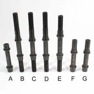 Profile Racing Hub Axles-Chromoly