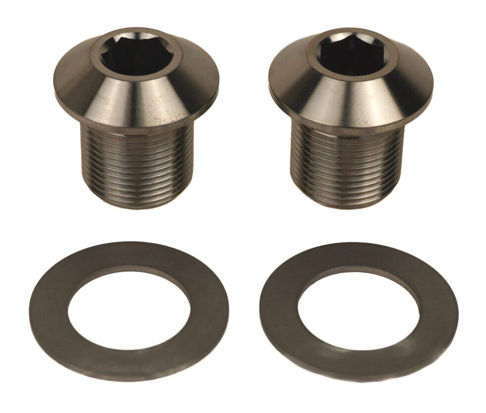 Profile Racing Elite AL E-Bike Crank Titanium Extractor Bolt Set