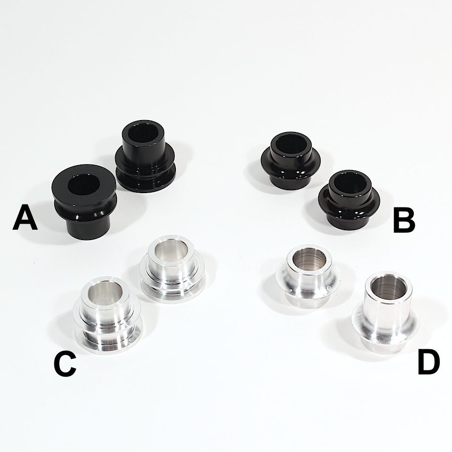 Profile Racing Elite "Boost" MTB Front Hub Cone Spacers