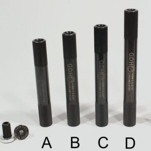 Profile Racing GDH Chromoly Crank Axle-19mm
