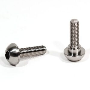 Profile Racing Hub Bolts-Button Head-Titanium