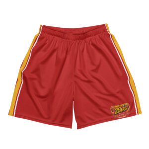 29ers Retro Race Shorts - Red / Yellow - front