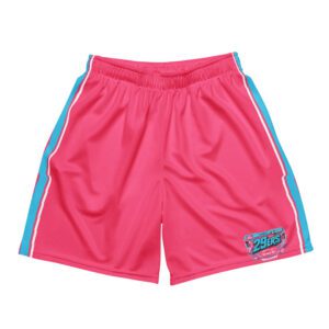 29ers Retro Race Shorts - Speedster Sky / Pink - front