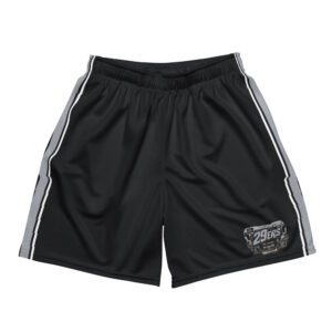 29ers Retro Race Shorts - Stealth Silver / Black - front