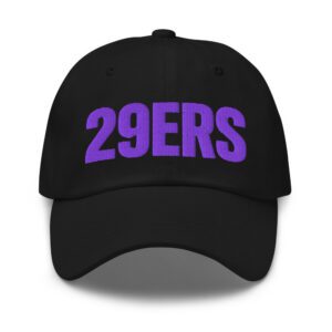 29ers "Night Purple" Dad Hat - front
