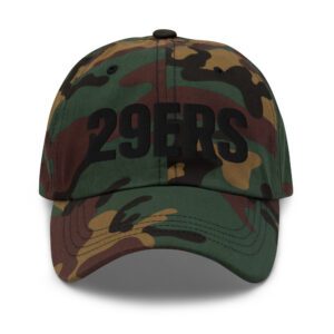 29ers "Field Olive" Dad Hat - front