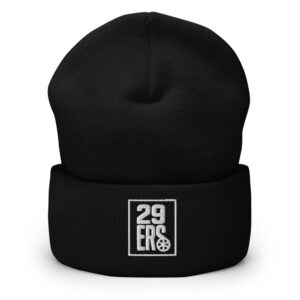29ers Boxed Logo Beanie - Black - front