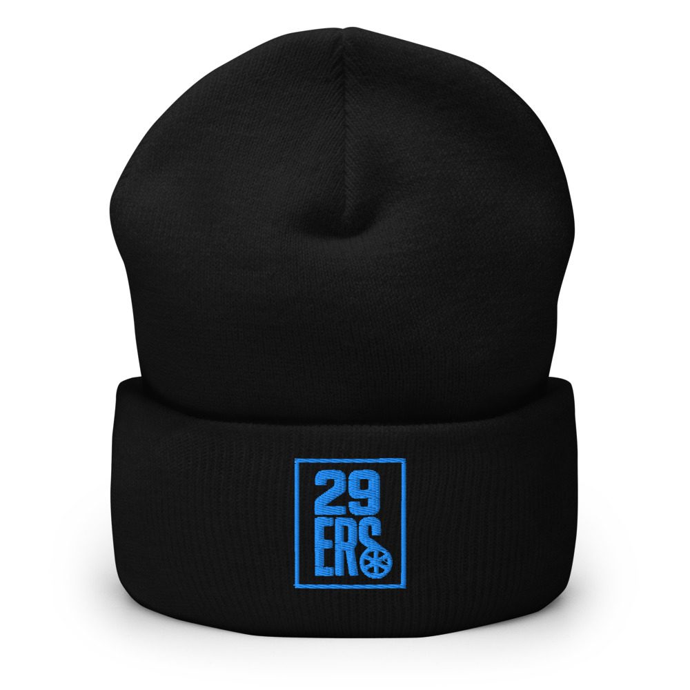 29ers "Ice Teal" Cuffed Beanie - front