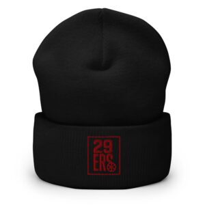 29ers "Oxblood" Cuffed Beanie - front