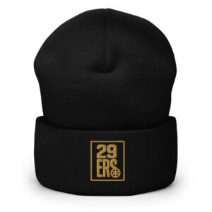 29ers "Black Gold" Cuffed Beanie - front