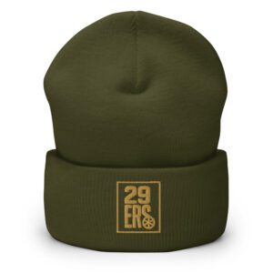 29ers "Field Olive" Cuffed Beanie - front