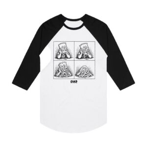 Cult Melted 3/4 Raglan