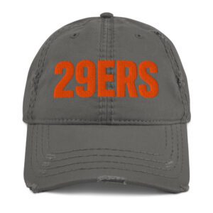 29ers Puff Washed Cap - Charcoal - front