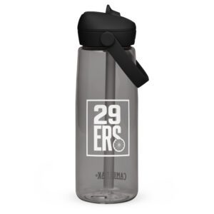 29ers CamelBak Thrive 25 oz Straw Bottle - Charcoal, 29ERS side