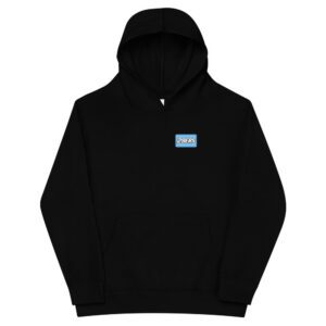 29ers Youth Number Plate Hoodie in Black - front