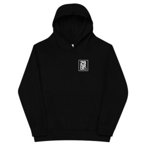 29ers "Chrome" Youth Hoodie in Black - front