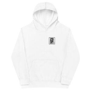 29ers "Arctic White" Youth Hoodie in White - front