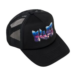 Kuat Black on Black Foam Graffiti Logo Hat