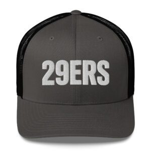 29ers Puff Trucker - Charcoal / Black - front