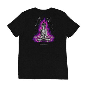 S1 Brain Health Tri Blend T-Shirt Solid Black