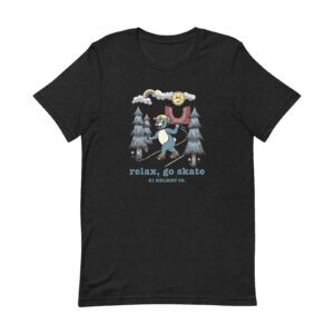 S1 Relax Go Skate T-Shirt (100% Cotton)